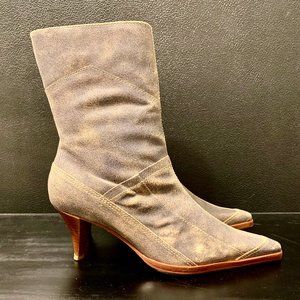 Pazzo GUMDROP distressed point-toe boot